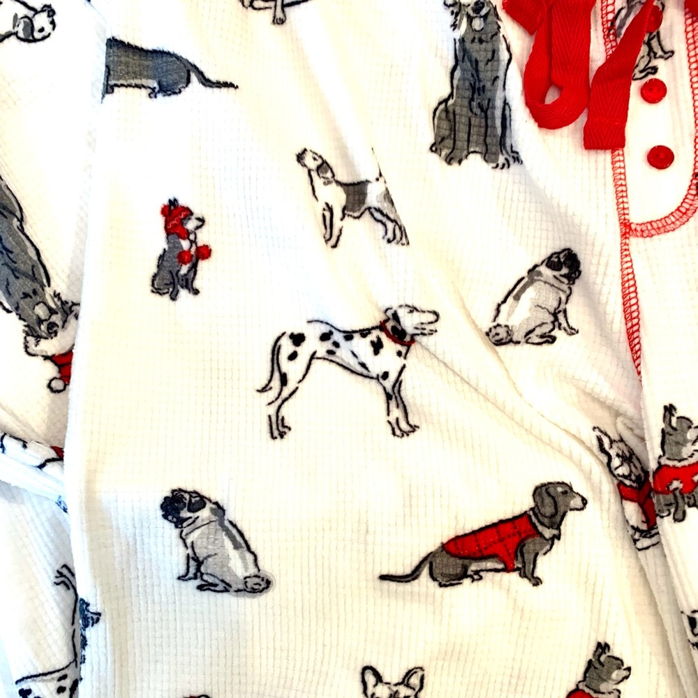 PJ Salvage Christmas Dog Joggers Pajama Pant - Picture 4 of 12